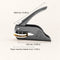 Custom Embosser with Your Logo or Artwork in Graphite