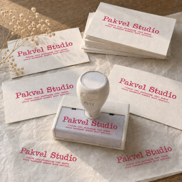 Custom Pre-Inked Stamp