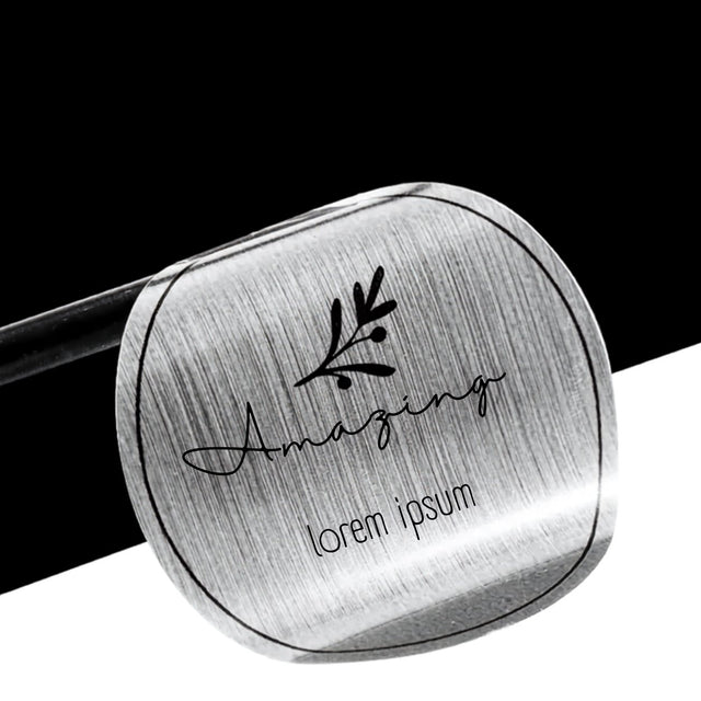 Silver foil — real finish photo