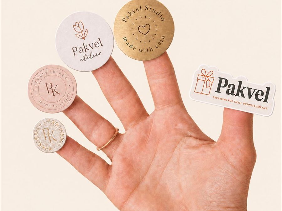 Pakvel stickers menu promo